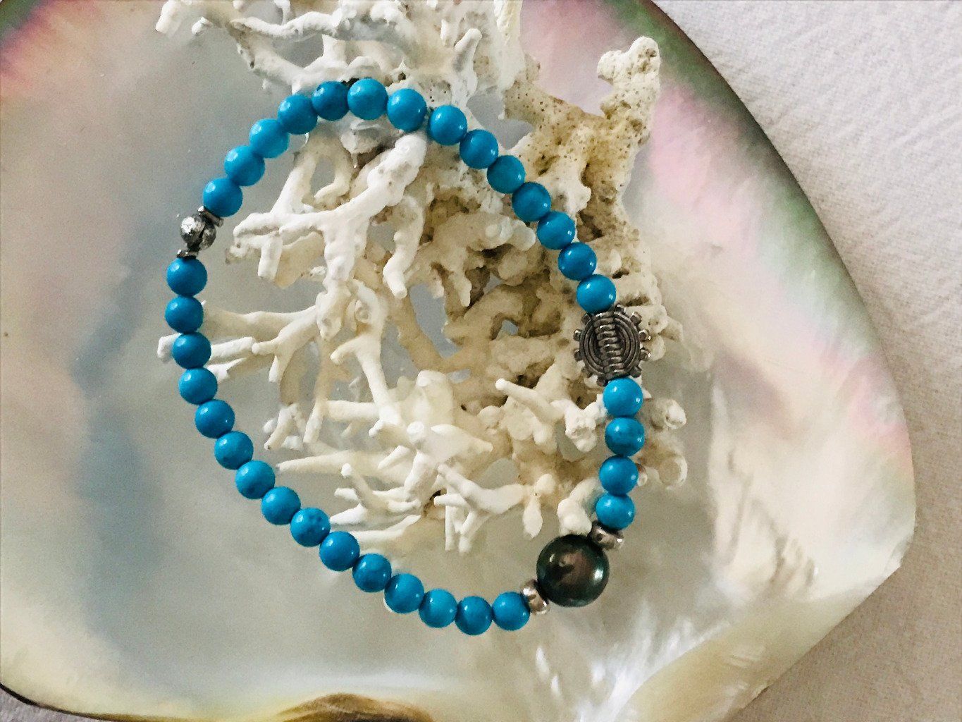 bracelet turquoise