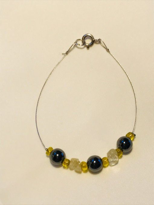 Bracelet de la collection "Citrine"