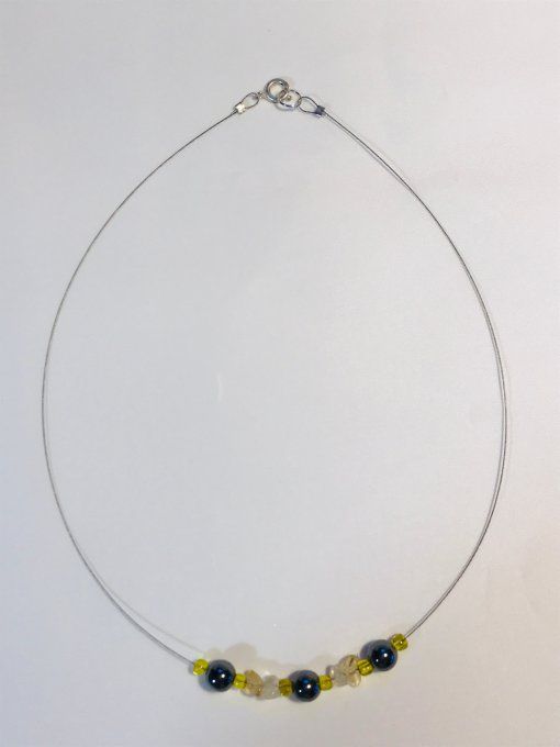 Collier tour de cou de la Collection "Citrine"