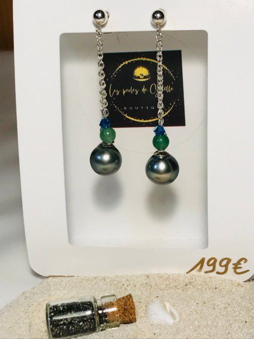 Boucles d'oreilles pendantes