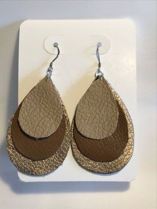 Boucles d'oreilles "Bronze"